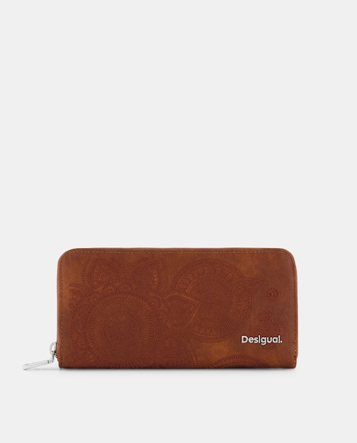 Imagen 0 de Cartera flores bordada