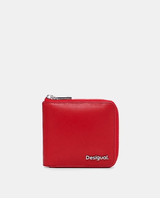 Imagen 0 de Cartera pequeña efecto piel