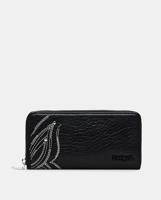 Imagen 0 de Cartera rectangular efecto piel