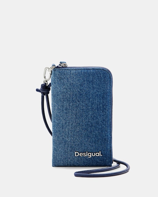 Imagen 0 de Bolso para móvil L denim con cremallera