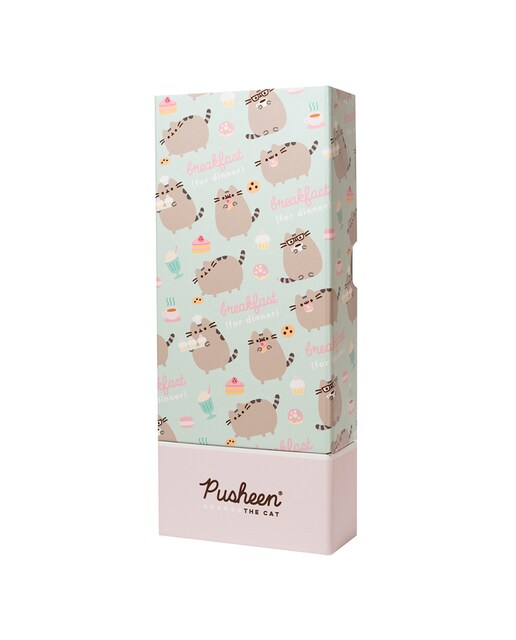 Imagen 0 de Estuche Lapicero Y Soporte De Movil Pusheen 9,4x4x22,5 Grupo Erik Editores Verde