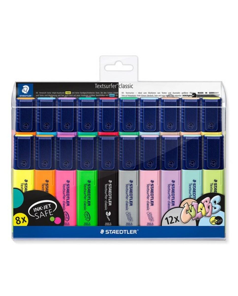 Imagen 0 de 20 Marcadores Fluorescente Textsurfer Classic 364 Staedtler