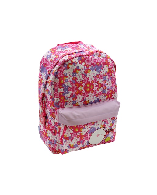 Imagen 0 de Mochila Rosa Juvenil Adaptable a Trolley Molang CyP Brands