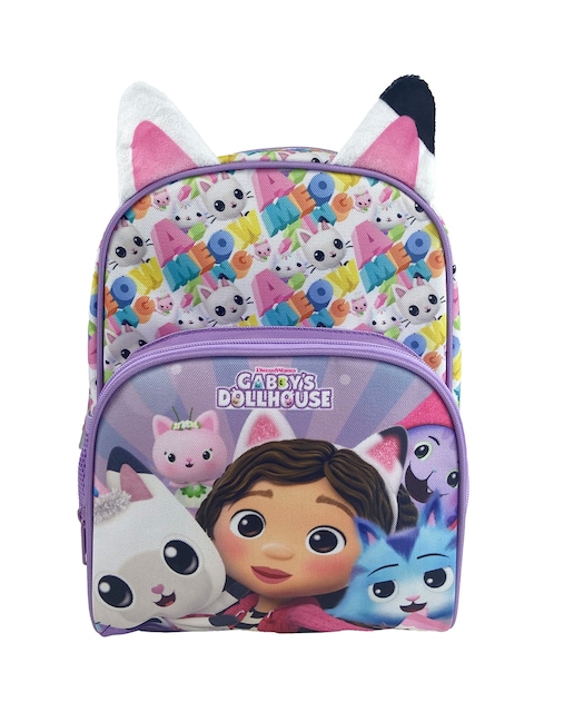 Imagen 0 de Mochila 30 cm Gabby´s Dollhouse CyP Brands malva multicolor