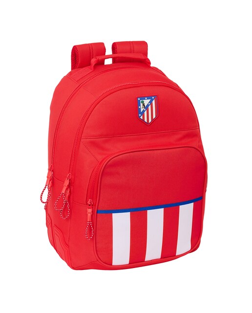 Imagen 0 de Mochila doble adaptable a carro Atlético de Madrid rojo