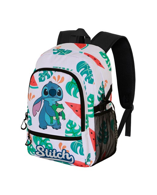 Imagen 0 de Mochila fight fan 2.2 Lilo y Stitch frog Disney Karactermania blanco