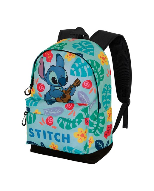 Imagen 0 de Mochila hs fan 2.2 Lilo y Stitch guitar Disney Karactermania verde