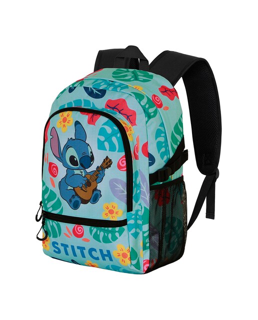Imagen 0 de Mochila fight fan 2.2 Lilo y Stitch guitar Disney Karactermania verde