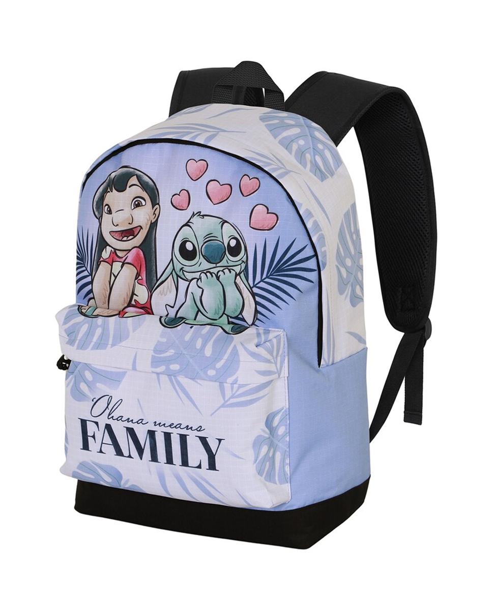 Imagen 0 de Mochila hs fan 2.2 Lilo y Stitch couple Disney Karactermania lila claro