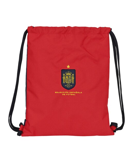 Imagen 0 de Saco plano Seleccion española de futbol rojo y azul