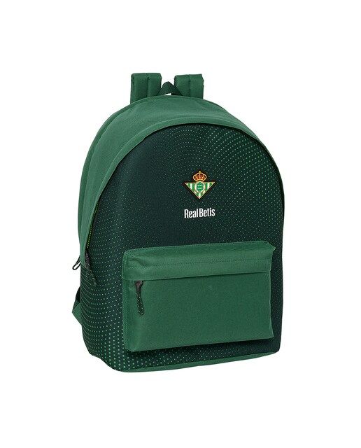 Imagen 0 de Mochila doble para portatil 15,6" + usb Real Betis Balompie verde