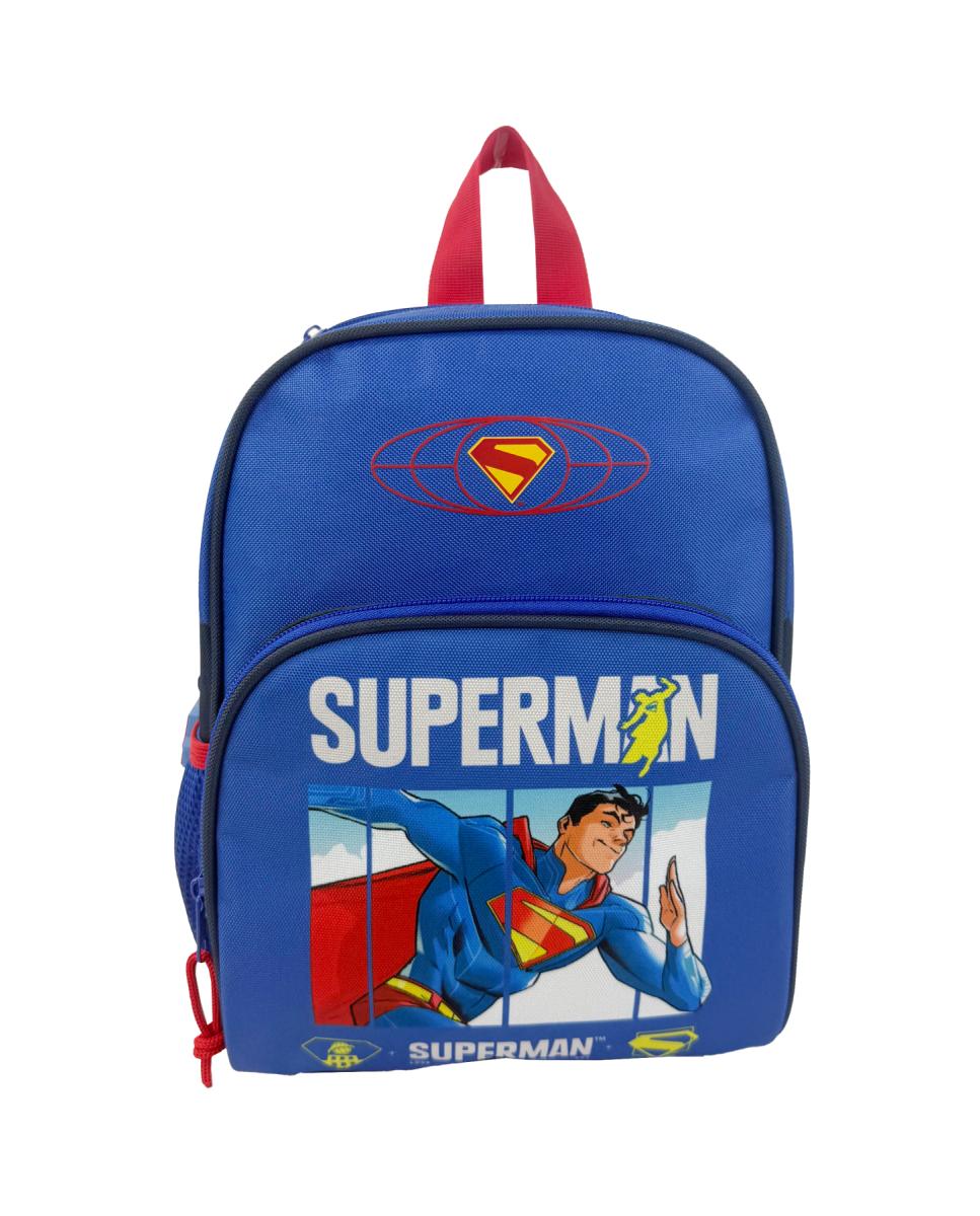 Imagen 0 de Mochila 30cm Superman Personaje CyP Brands azul rojo amarillo