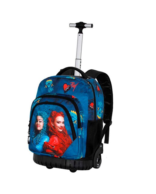 Imagen 0 de Mochila trolley gts fan los descendientes wickedly Disney  Karactermania morado