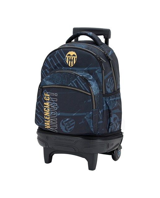 Imagen 0 de Carro desmontable con base reforzada y resistente 2025 Valencia CF negro y dorado