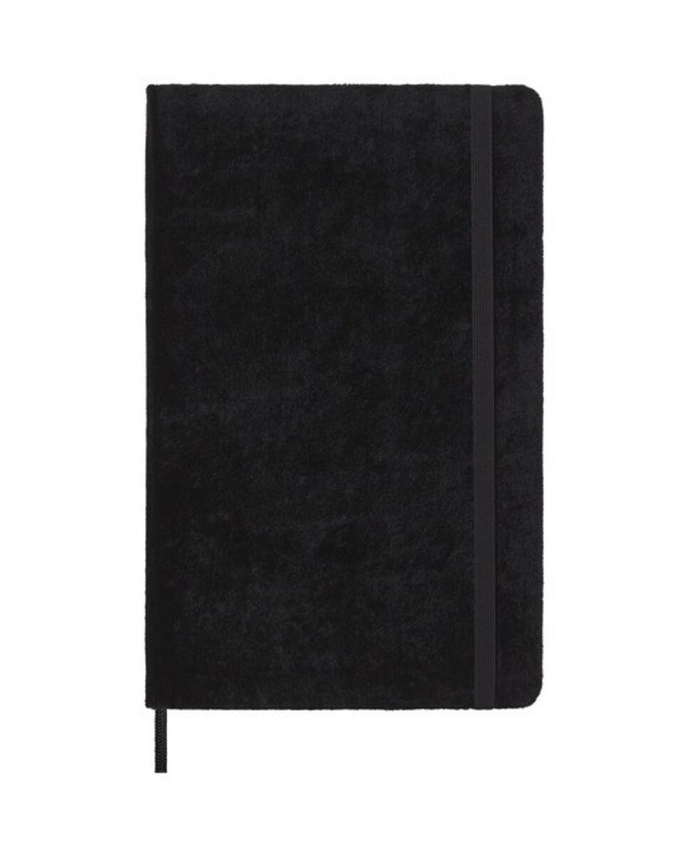 Imagen 0 de Cuaderno large hojas rayadas velvet Moleskine negro