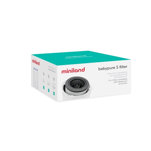 Imagen 0 de Filtros de repuesto Miniland para Purificador blanco