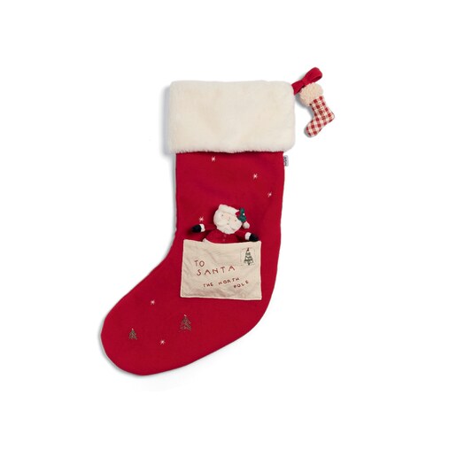 Imagen 0 de Bota navidad grande Mamas&Papas papa noel