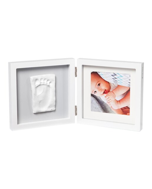 Imagen 0 de Marco de Fotos con Huella Baby Art My Baby Style Grey gris