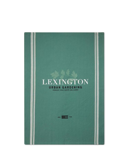 Imagen 0 de Paño de cocina sarga de algodón orgánico Herb Lexington