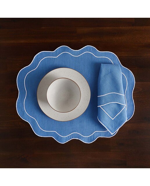 Imagen 0 de Set mantel individual y servilleta lino y algodón Nube 23 El Corte Inglés