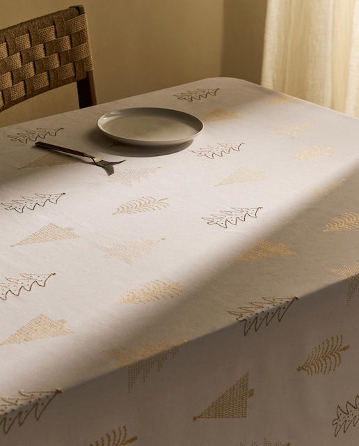 Imagen 0 de Mantel navideño algodón Neta El Corte Inglés