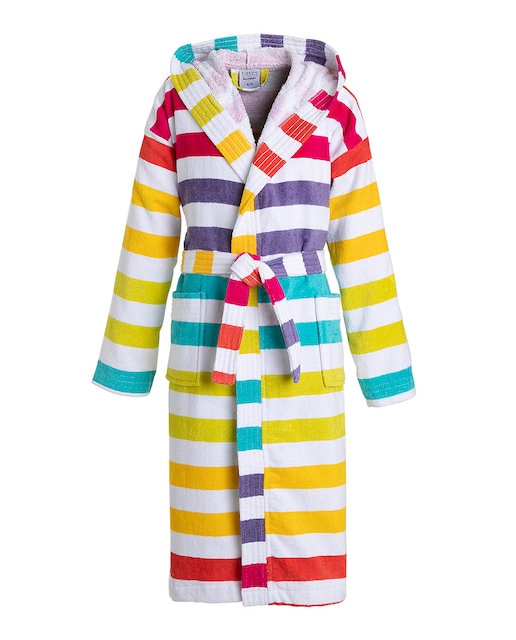 Imagen 0 de Albornoz infantil algodón 360 gr/m2 Rainbow Basics El Corte Inglés