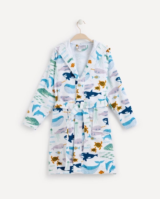 Imagen 0 de Albornoz infantil algodón 360 gr/m2 Ocean Basics El Corte Inglés