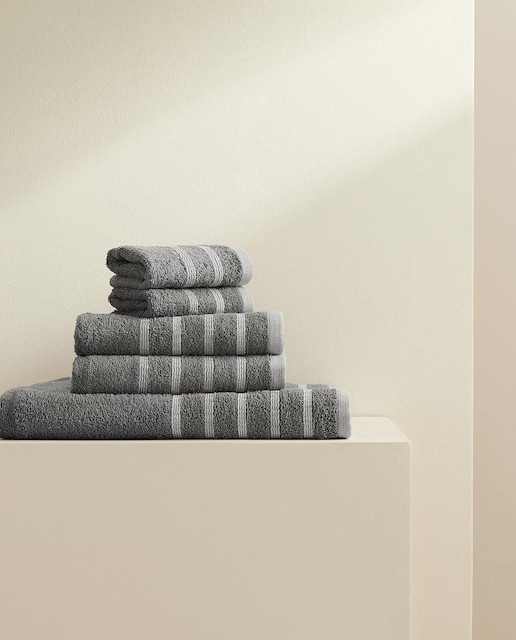 Imagen 0 de Juego de 5 toallas algodón 450 gr/m2 Brisse El Corte Inglés