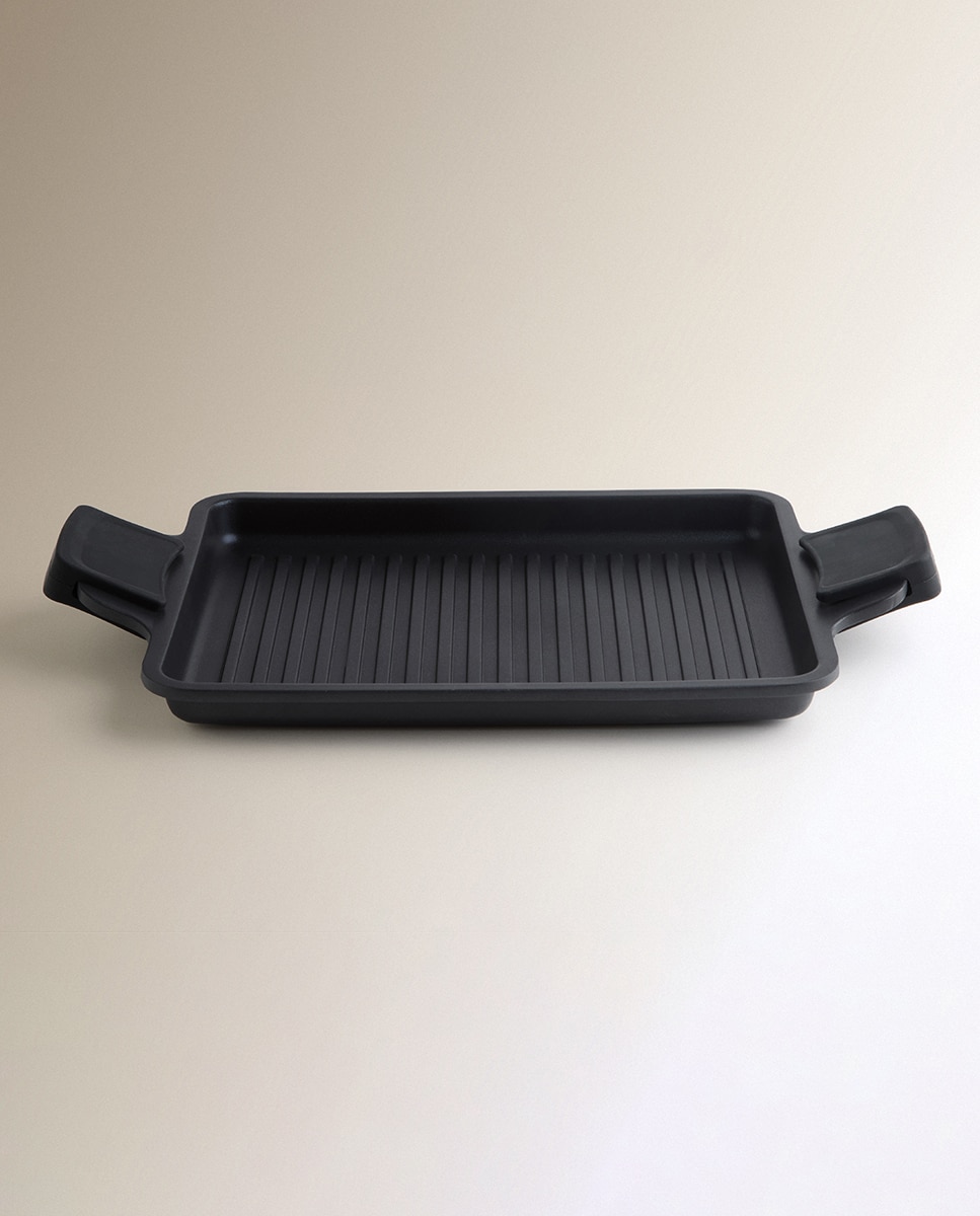 Imagen 0 de Plancha rectangular de aluminio fundido Excellent Pro