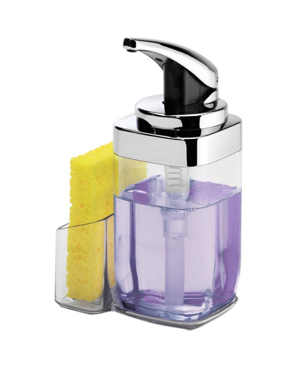 Dispensador de sabão Simplehuman Transparente-4