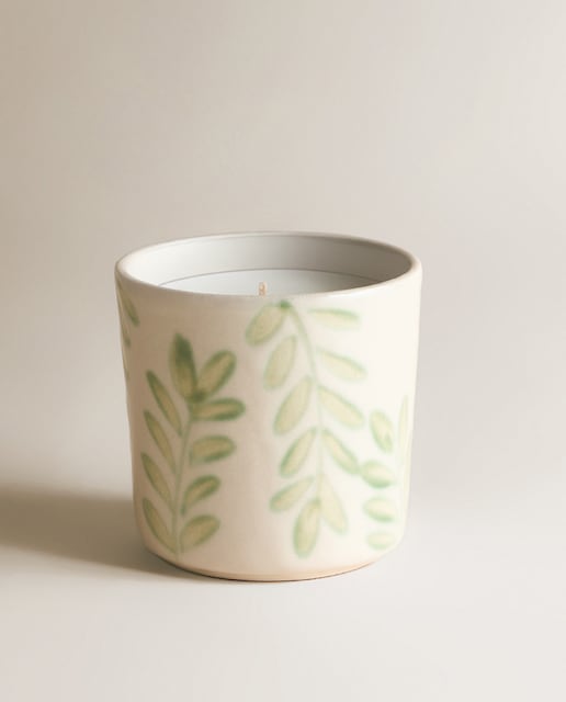 Imagen 0 de Vela aromática en vaso Hojas Verdes Citronella El Corte Inglés
