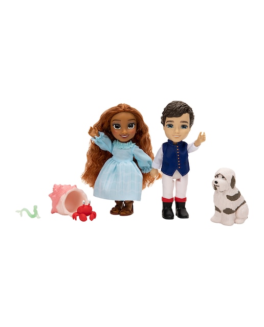 Imagen 0 de Set Ariel & Eric 15 cm La Sirenita Disney
