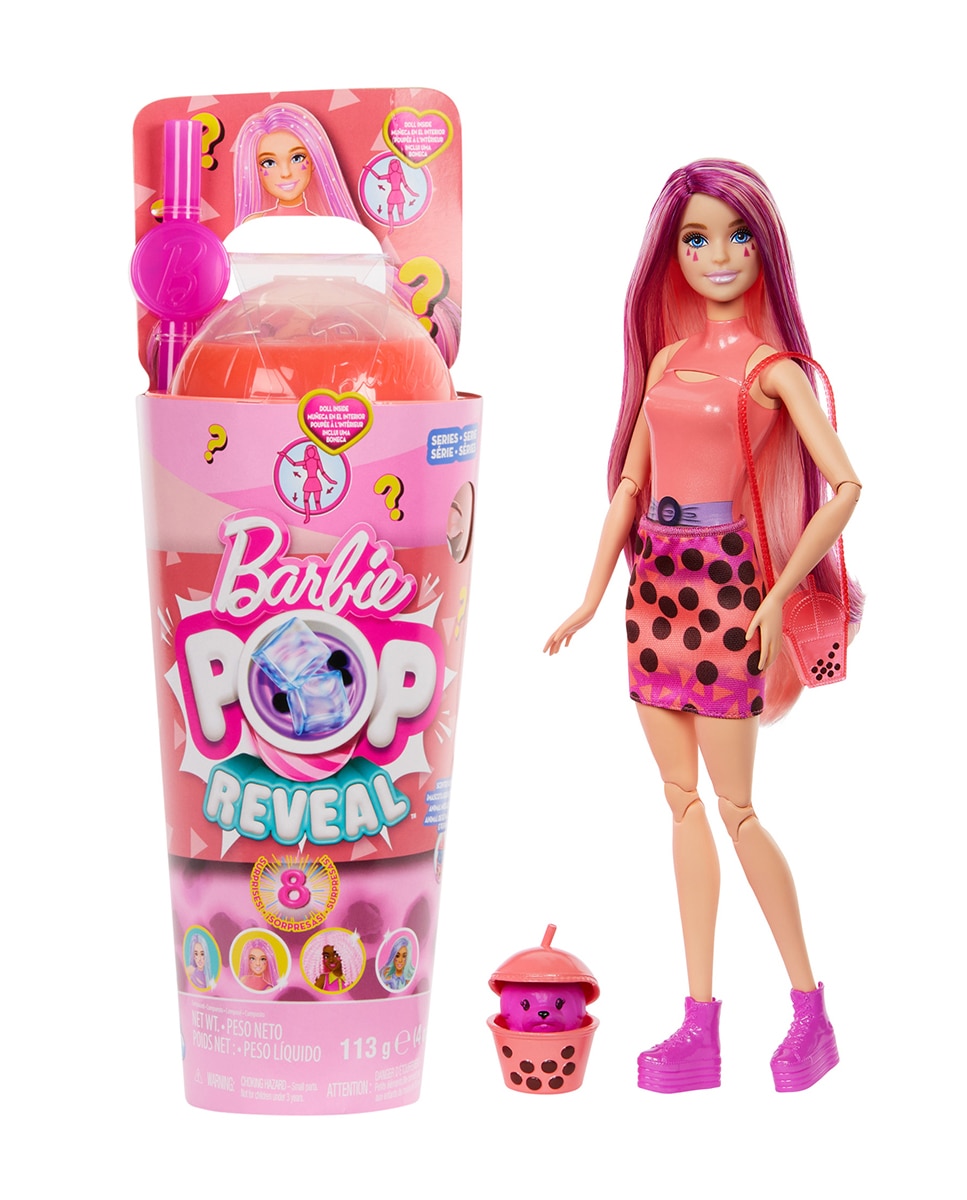 Imagen 0 de Muñeca Barbie Pop Reveal té de burbujas