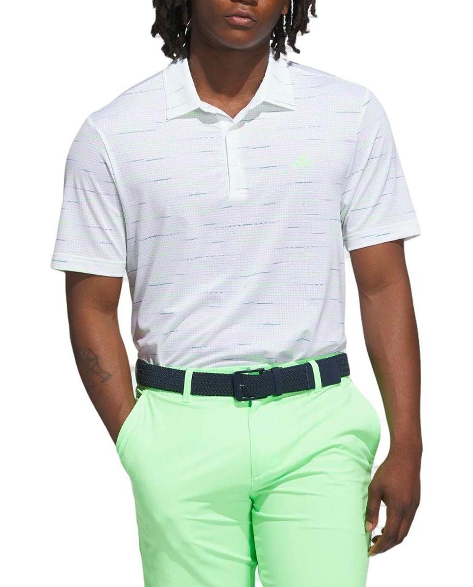 Imagen 0 de Polo de hombre Ultimate365 Mesh Glimmer Print Polo Shirt Adidas