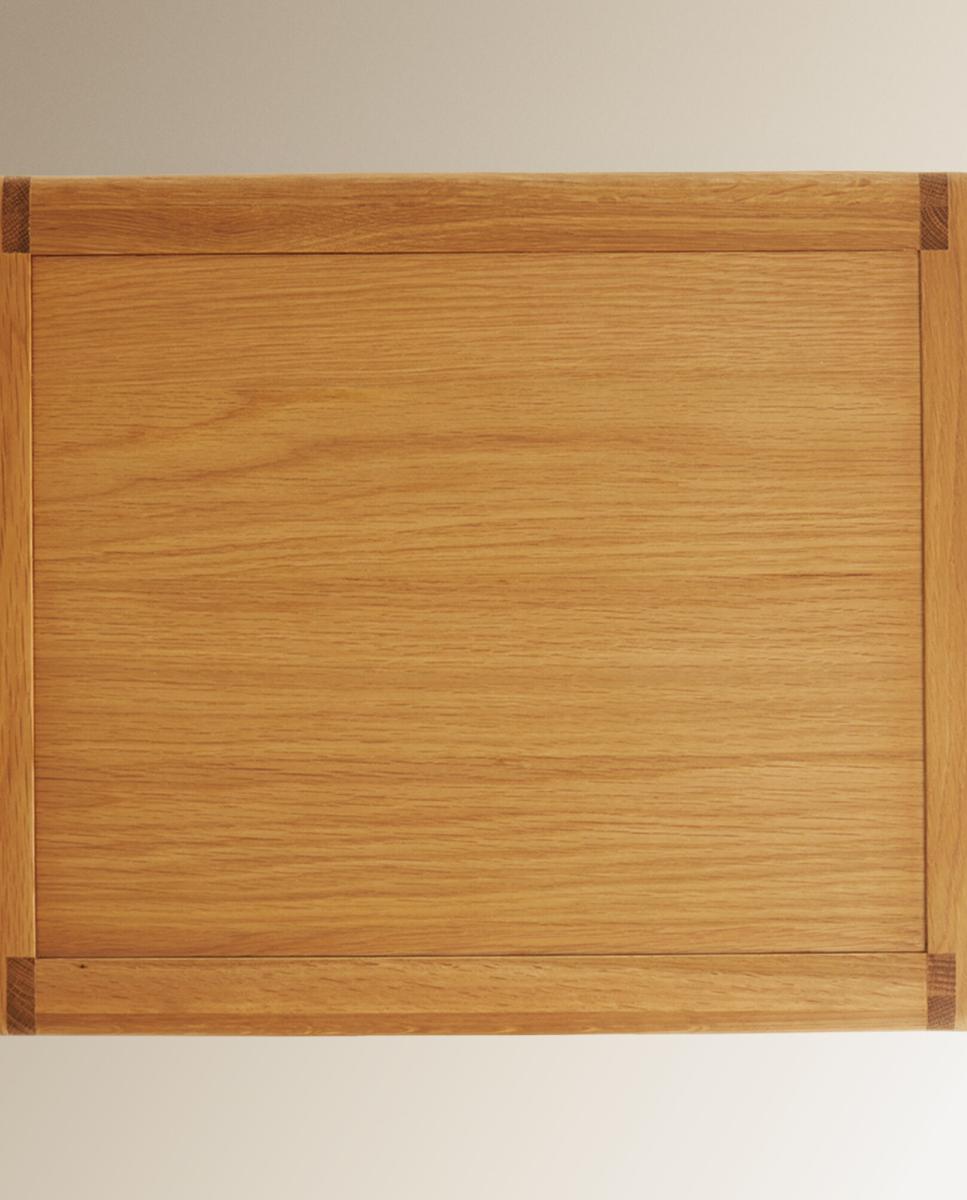 Mesa de Cabeceira de Carvalho com 3 Gavetas Nordic Carvalho-14