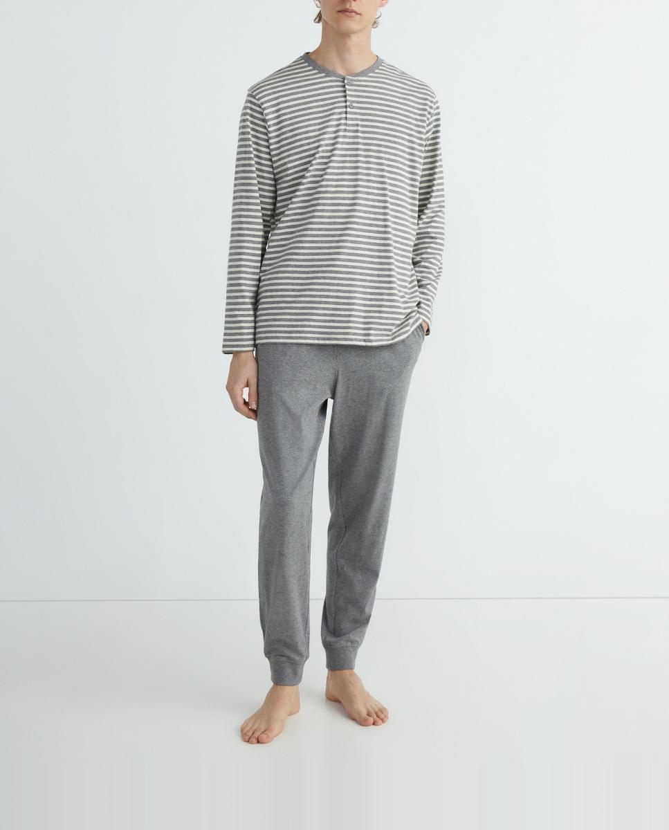 Imagen 0 de Pijama punto largo de hombre