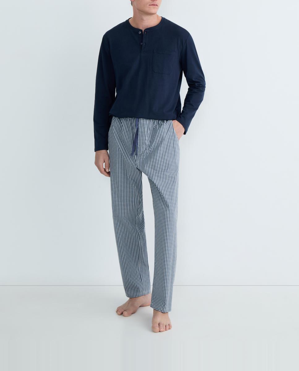 Imagen 0 de Pijama largo mixto hombre.