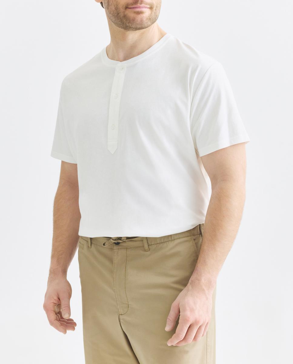 Imagen 0 de Camiseta de hombre estilo panadera en manga corta