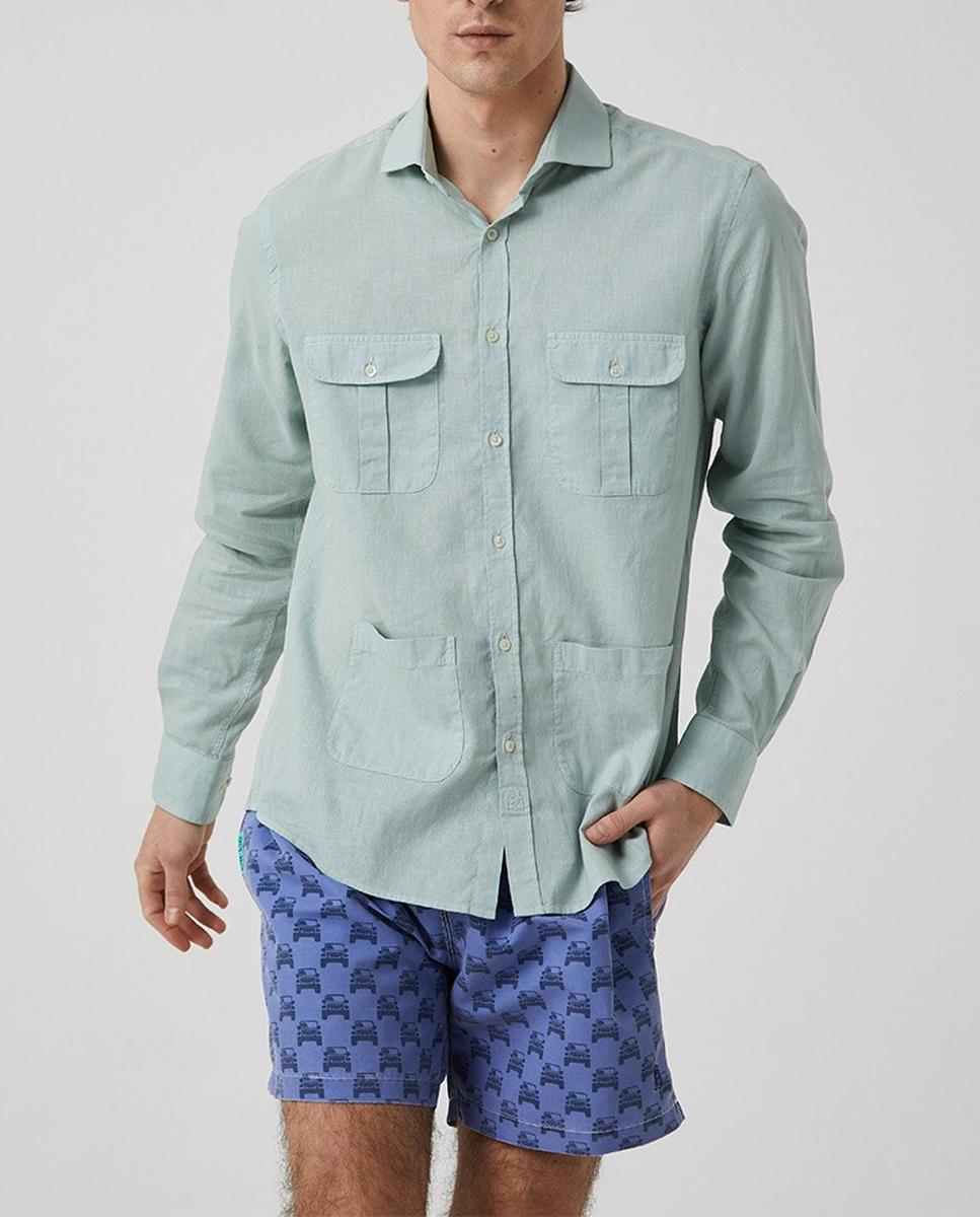 Imagen 0 de Camisa sahariana de hombre