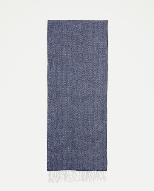 Imagen 0 de Bufanda de hombre con lana espiga