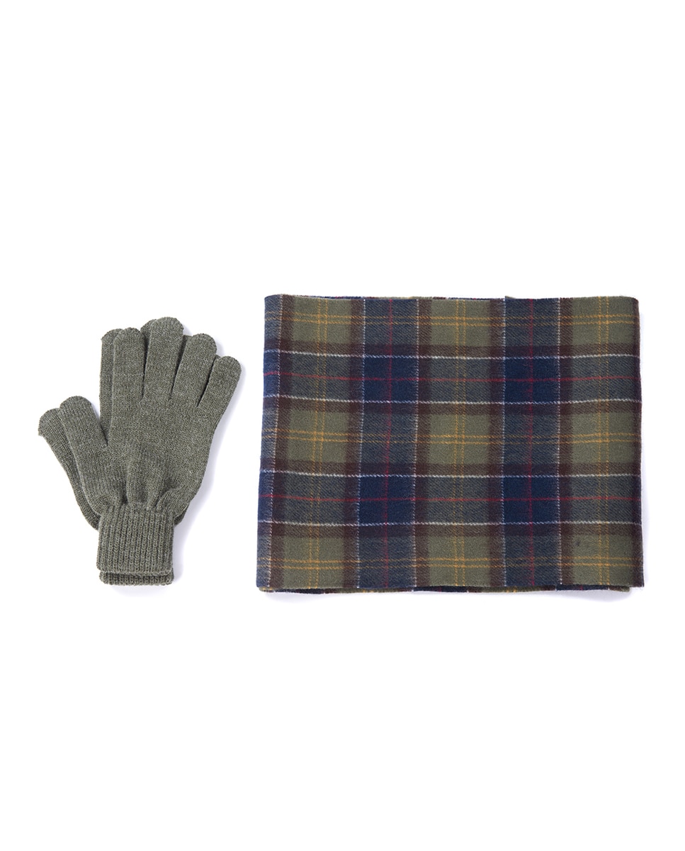 Imagen 0 de Estuche bufanda y guante Barbour