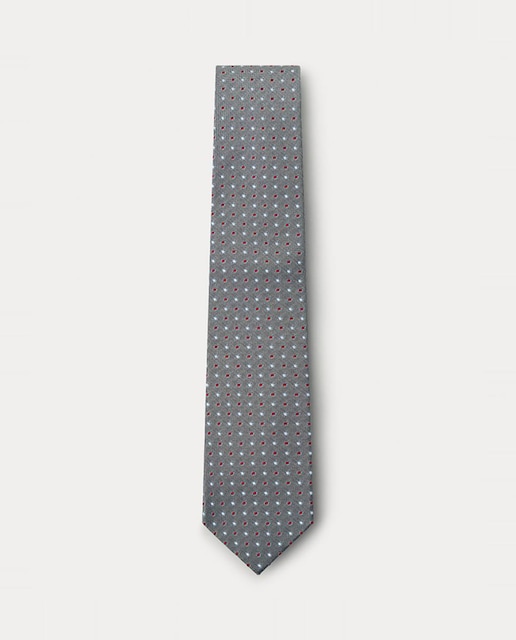 Imagen 0 de Corbata de seda puntos de hombre