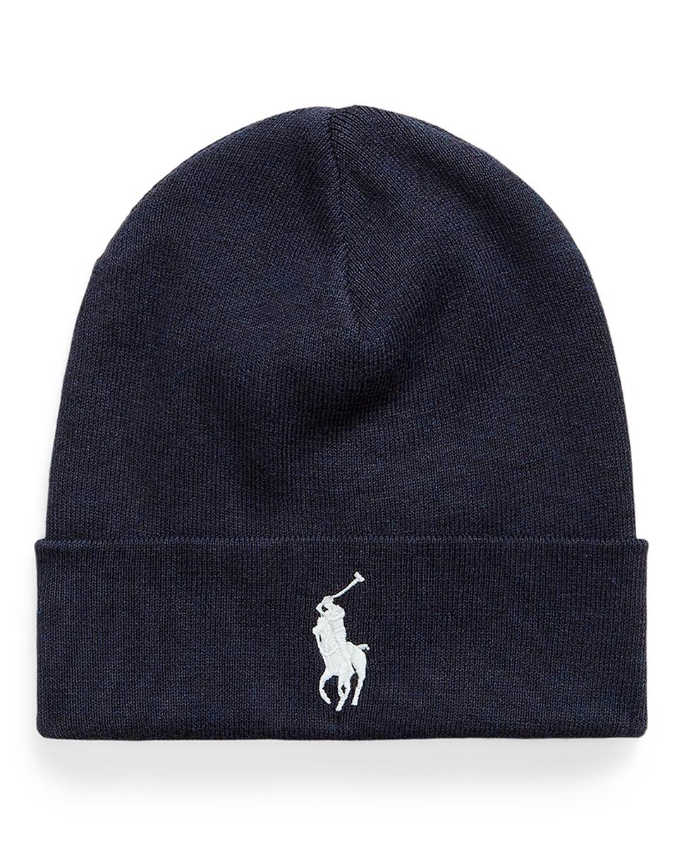 Imagen 0 de Gorro de hombre de lana con caballo