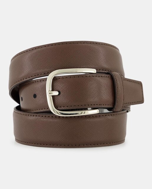 Imagen 0 de Cinturón de vestir en piel de 30 mm. Hecho en España.