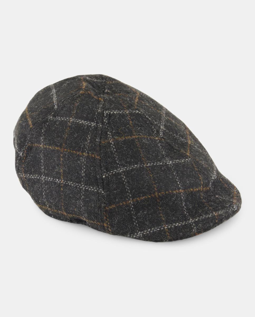 Imagen 0 de Gorra inglesa de paño cuadros de hombre