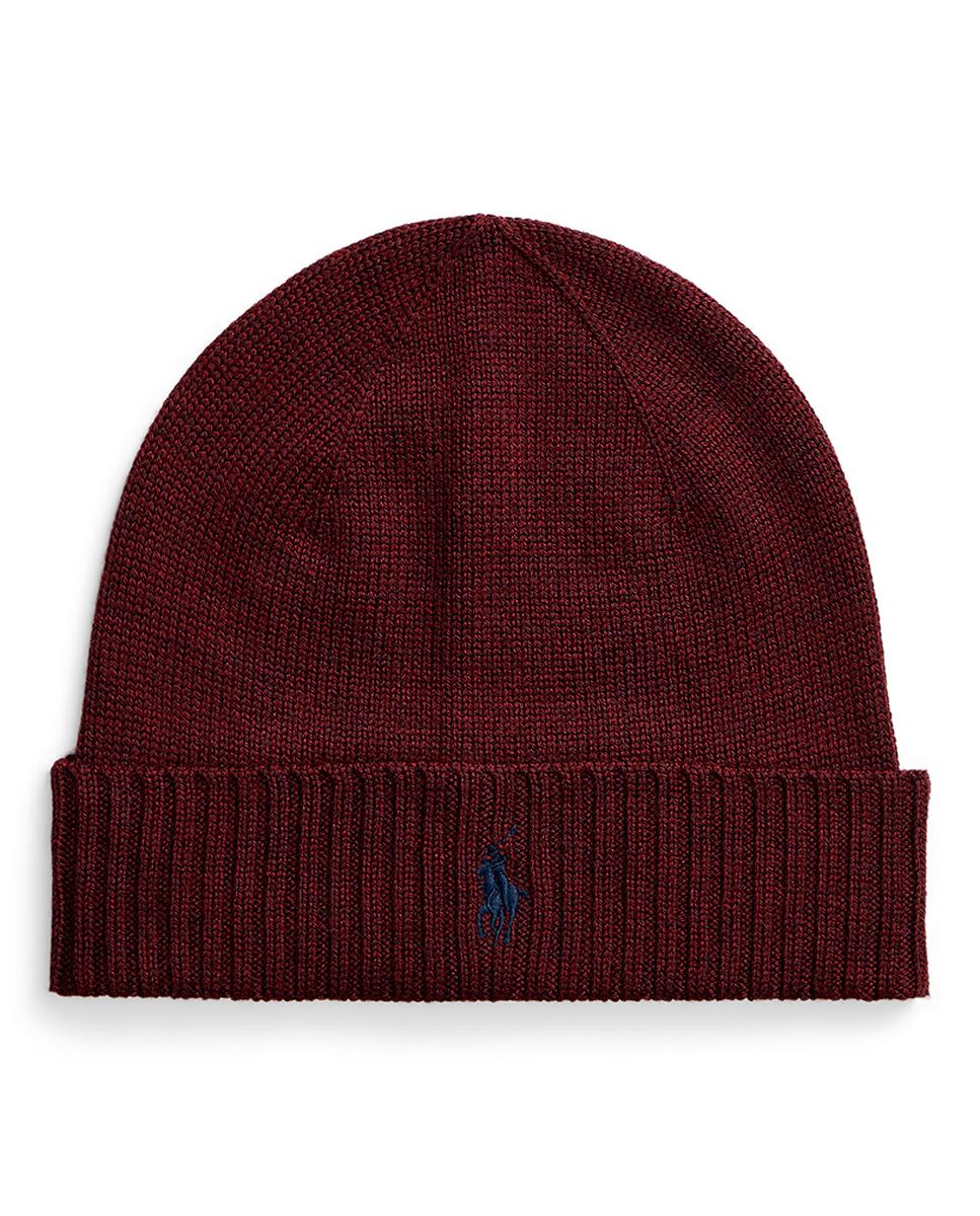 Imagen 0 de Gorro de hombre de lana con caballo