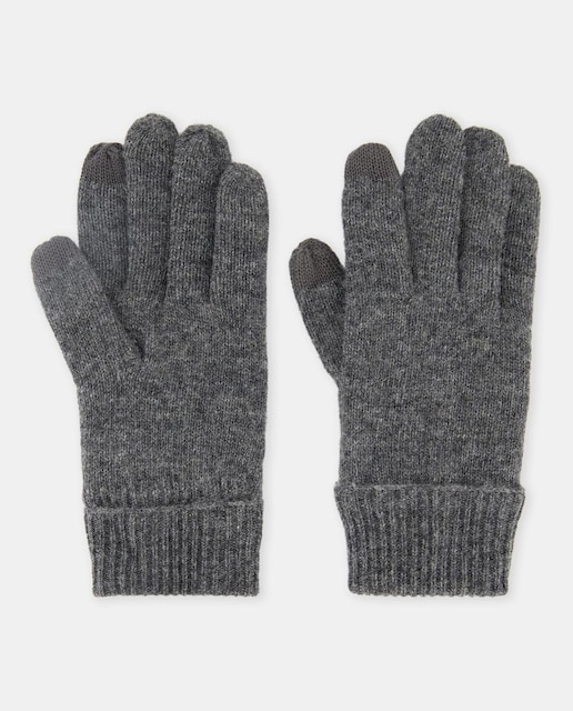 Imagen 0 de Guantes táctil de hombre punto liso con forro