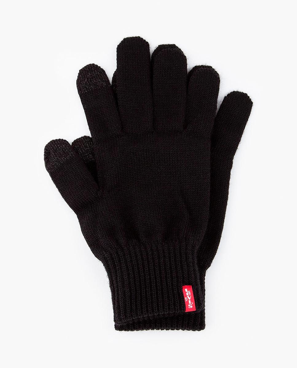 Imagen 0 de Guantes de hombre de punto con logo
