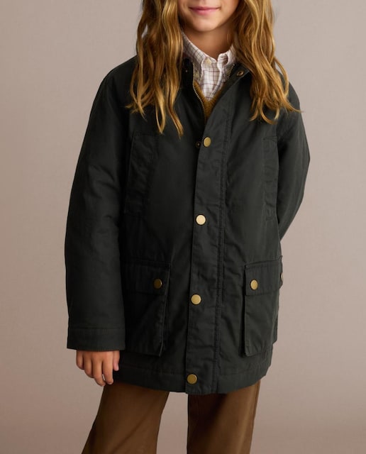 Imagen 0 de Abrigo encerado y acolchado de niño