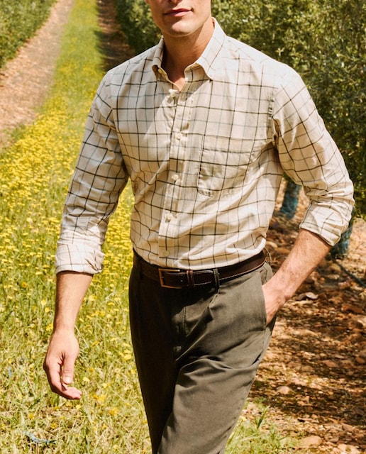 Imagen 0 de Camisa de cuadros de hombre